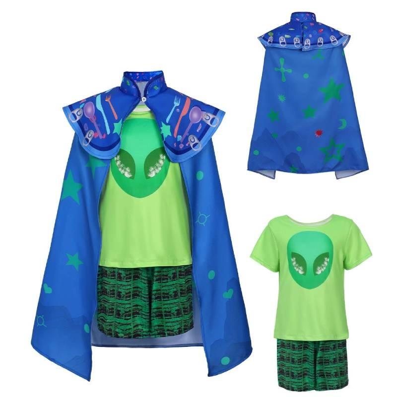Elio Cartoon Character Children Role Playing Costume Set For Halloween And Anime Events