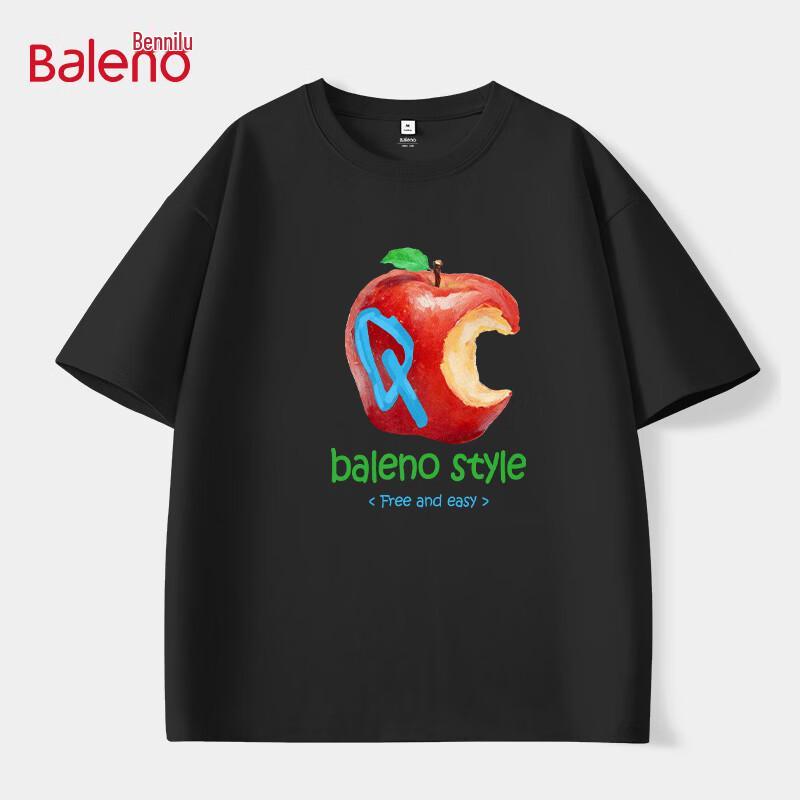 Baleno Men s Heavyweight Pure Cotton BNL Apple Graffiti T-Shirt XL