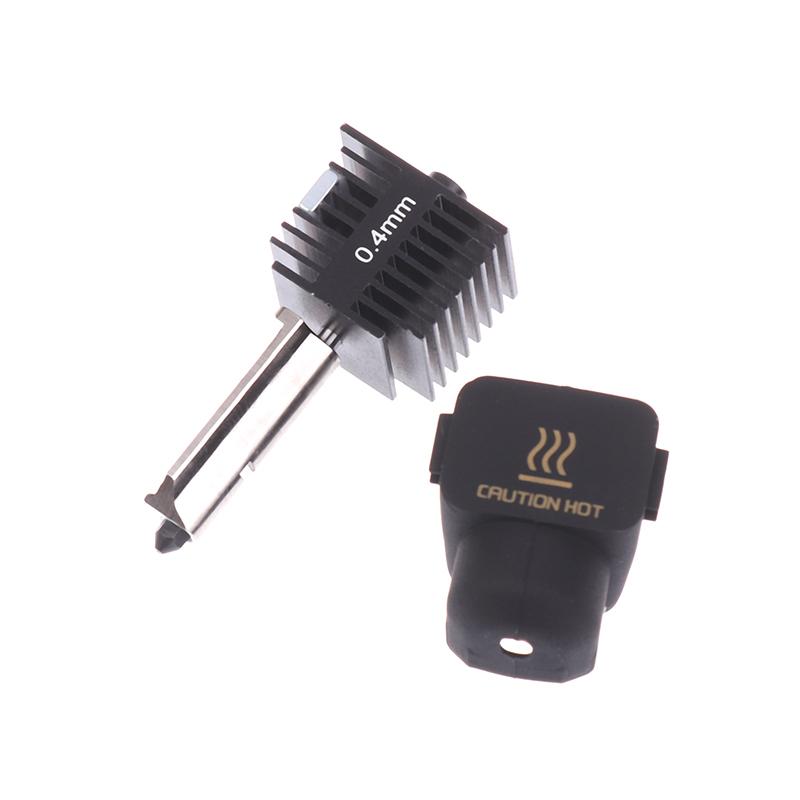 3D Printer End Hardened Steel Nozzle For Bambu Lab 3D Printer Accessories A1/A1Mini End 0.2/0.4/0.6/0.8Mm Nozzle Kit