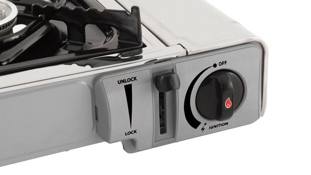 Outwell Tour Stove Portable Camping Stove for Cooking, Silver | Outwell