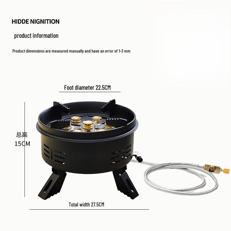 ZISIZ Seven-Star Portable Outdoor Gas Stove