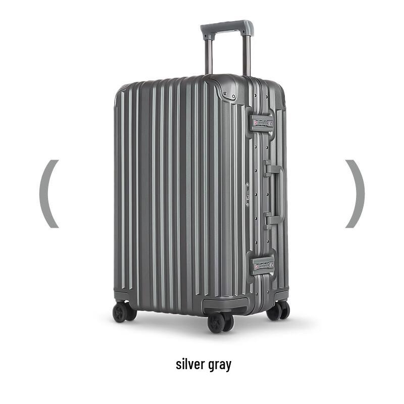 LONE WOLF Durable PC Expandable Travel Suitcase 20-inch