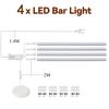 COB LED Strip Light for Under-Cabinet, Closet, Display Case, and Shelving; Dimmable Touch Sensor (Works Through Wood)