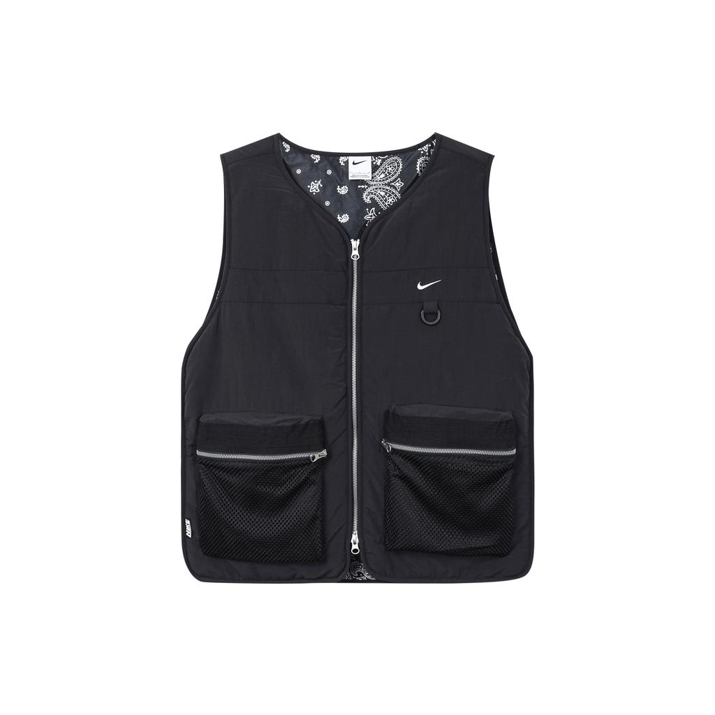 New Nike Men's Full-Zip Premium Basketball Vest Black DV9494-010
