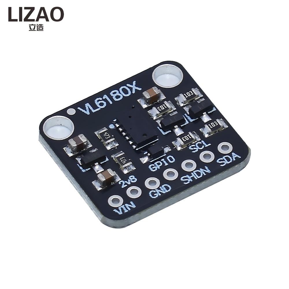 LIZAO VL6181X Optical Ranging Sensor Module, 1.1V 1V I1C Range Finder with Gesture Recognition for Arduino