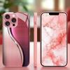 Damen neu Heiß verkaufende Schutzhülle Handyhülle Metallische Farbe Glas Handyhülle für iPhone 17 16 15 14 13 12pm Pro Plus Madam
