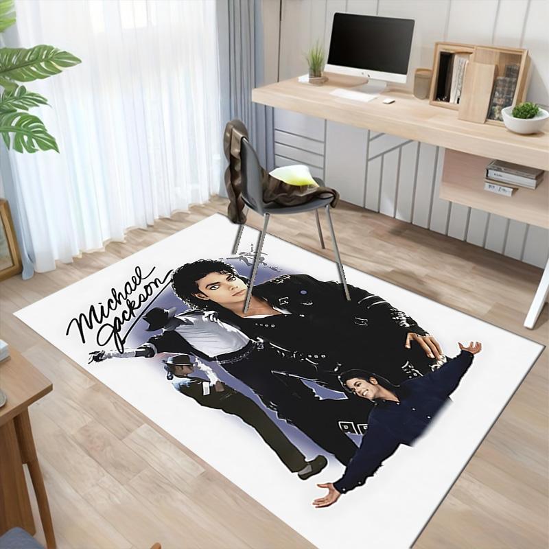 Michael Jackson Dance Legend Carpet For Playroom Bedroom Living Room Sofa Home Decorkids Game Area Rug Nonslip Floor Mat
