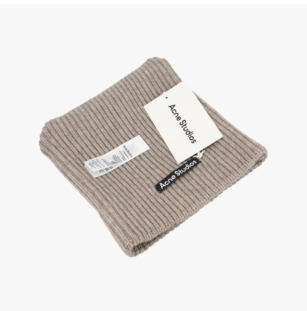 [Acnes STUDIOS] C40392 GREIGE MELANGE Unisex Beanie