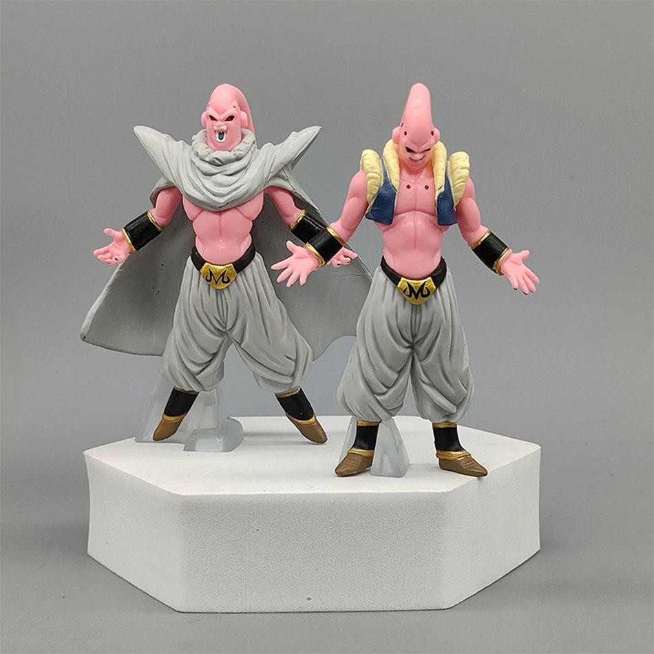 8pcs/Set Hot Dragon Ball Anime Figure Majin Buu Fat Action Figures Collection Model Toys For Children Adult Gifts Z PVC Round Sensory Compression