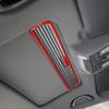 Red Carbon Fiber Sunroof Handle Panel Trim Sticker For Seat Leon 2008-12