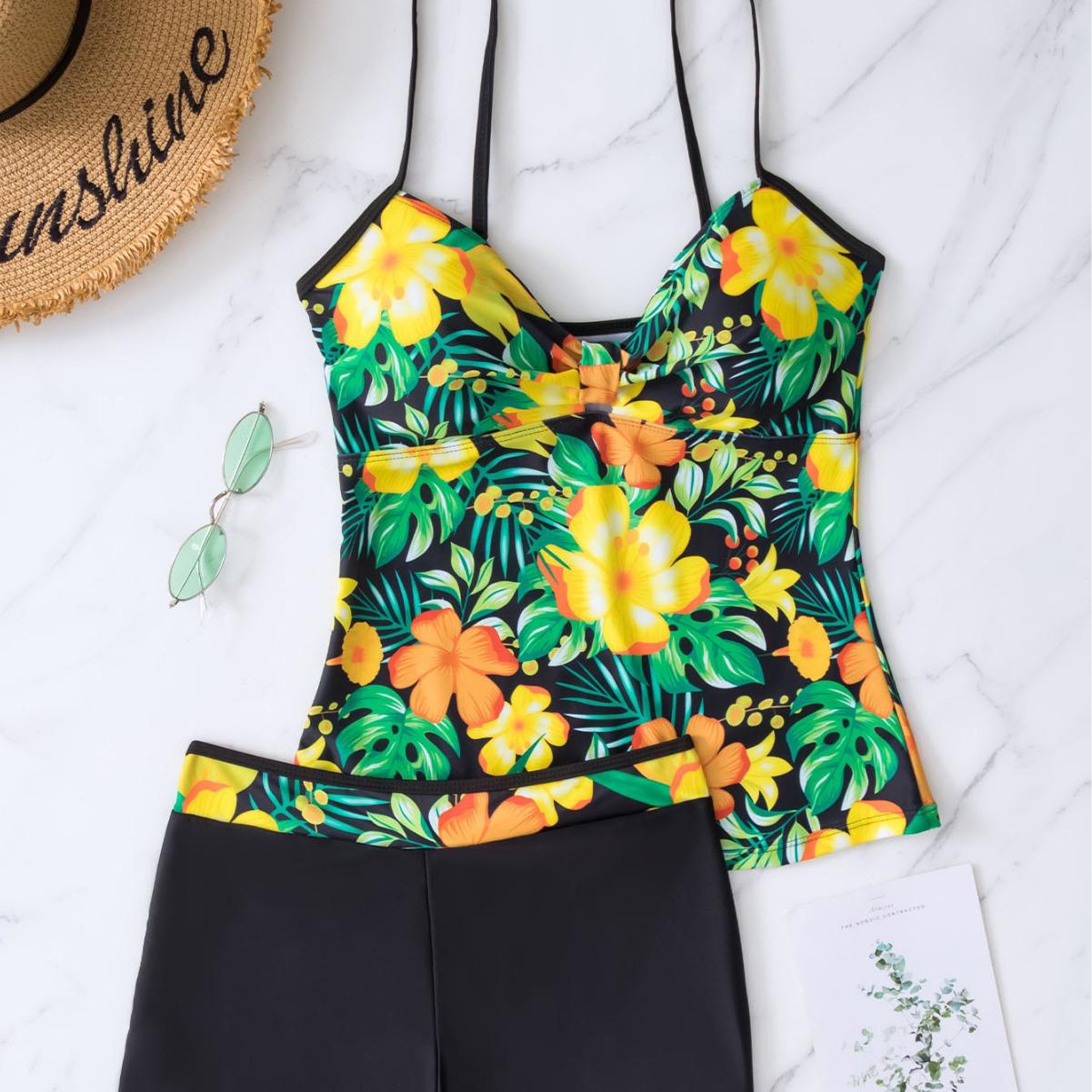 

Женский сексуальный быстросохнущий пляжный халат с принтом, купальник Medium