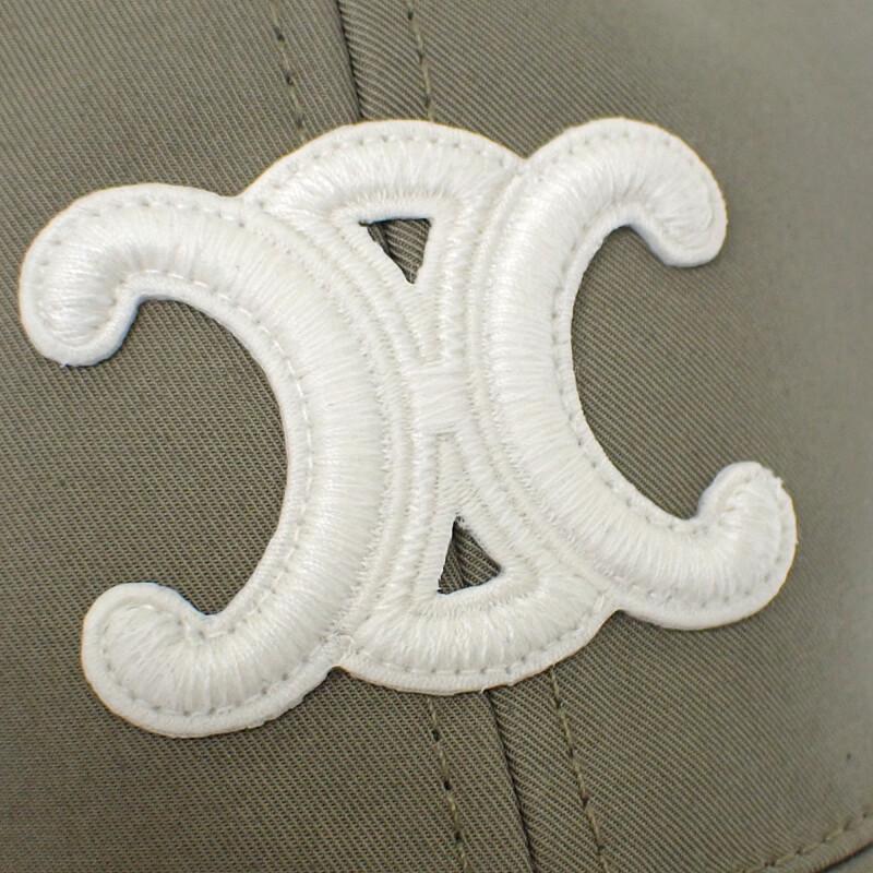 CELINE 2AUT6969P.02KL L cap khaki cotton Women