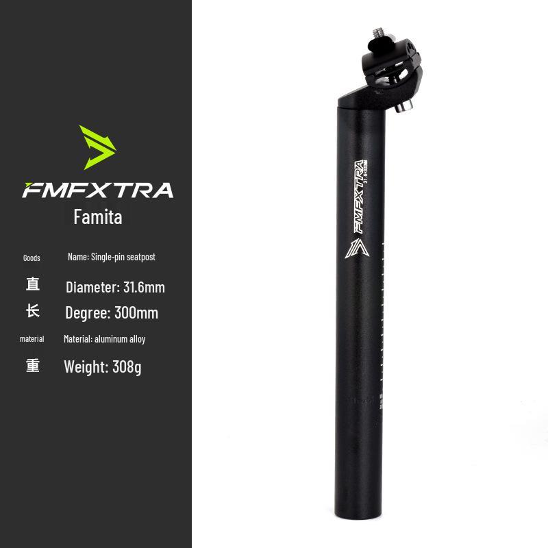 Aluminum Alloy Mountain Bike Seatpost - Sizes: 25.4mm, 27.2mm, 28.6mm, 31.6mm
