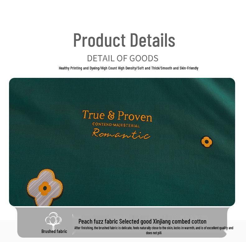 Cross-Border Quilted Fitted Sheet Set: Thick Memory Foam Protector, Dust & Moisture Resistant, Full Wrap Bedspread
