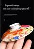 Enamel Court Style Engraved Gaiwan - Hand-Painted Ceramic Tea Cup Set