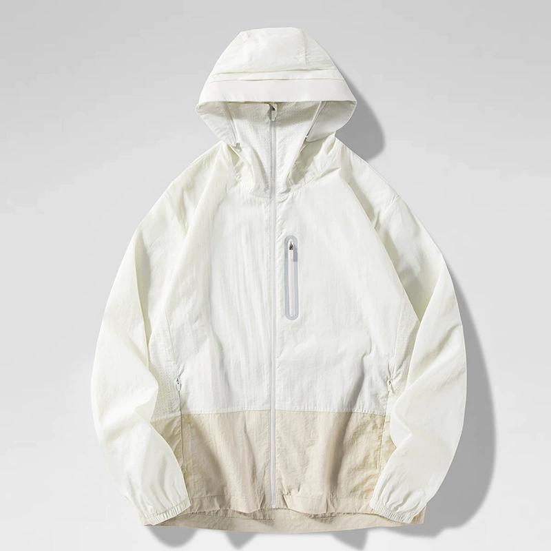 Unisex Waterproof Sun Protective Jacket UPF 50+ UV Blocking Quick-Dry Breathable Windbreaker for Hiking Camping Climbing