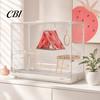Bird Cage Bed Parrot Hammock Tent, Hanging Bed, Snuggle Cave, Cozy Breathable for Budgies Parakeets Cockatiels Small Parrots Easy Install