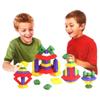 Building Block Toys Pyramid Building Blocks Set Rainbow Tower Stack Toy Pyramid Block Rhombus Toys