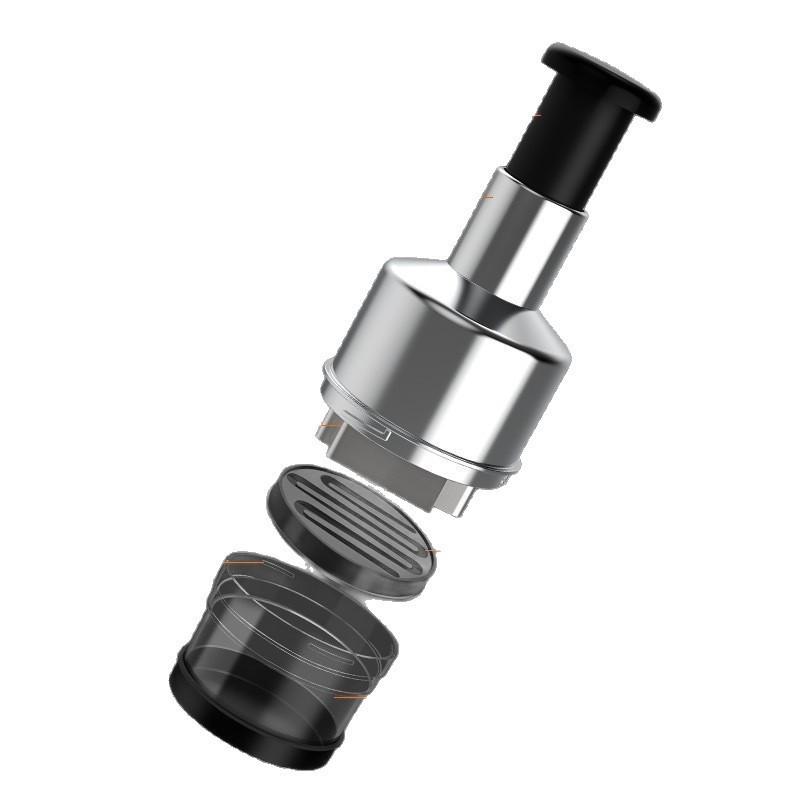 Pat-Pat Garlic Press & Manual Chopper - Multi-Functional Kitchen Tool