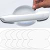 4pcs/10pcs Invisible Car Door Handle Protector Paint Protection Film  Exterior Protection