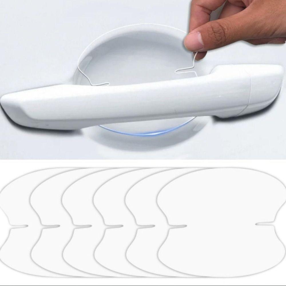 4pcs/10pcs Invisible Car Door Handle Protector Paint Protection Film  Exterior Protection