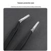 Stainless Steel Eyelash and Blackhead Tweezers for Grafting and Hair Removal.