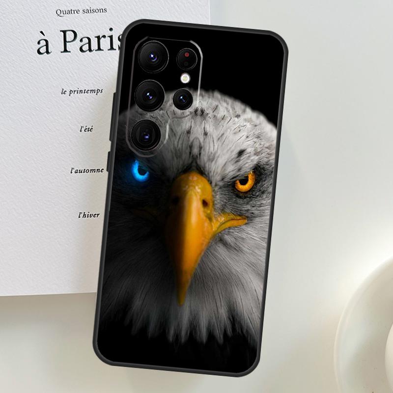 Animal Lion Wolf Tiger Eagle Case For Samsung Galaxy S26 Ultra S25 S23 S22 S21 S24 Ultra S10 S20 Plus S25 FE Phone Cover