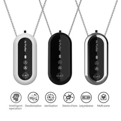 Nuevo mini purificador de aire de cuello portátil, purificador de aire portátil, collar purificador de aire pequeño