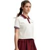 FILA Tennis Simple Comfortable Short Sleeve Polo Shirt Women tops A11W633126FWT
