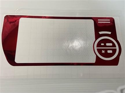IDT 200 Series Hiace Air Conditioner Panel Sheet Sticker Interior Custom (Plated Red)