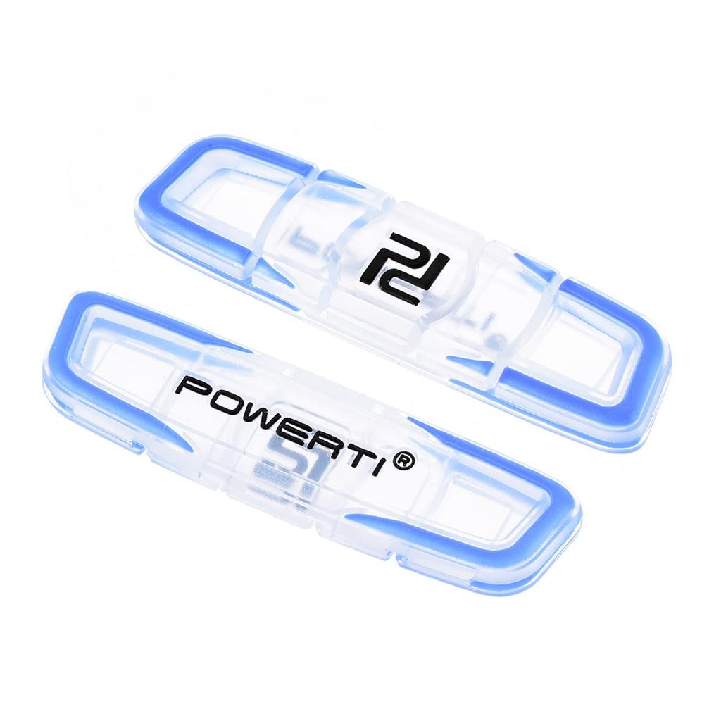 PATIKIL Tenisový tlumic vibrací 3ks Měkký silikonový tlumič nárazů rakety Tlumení strun Modrý