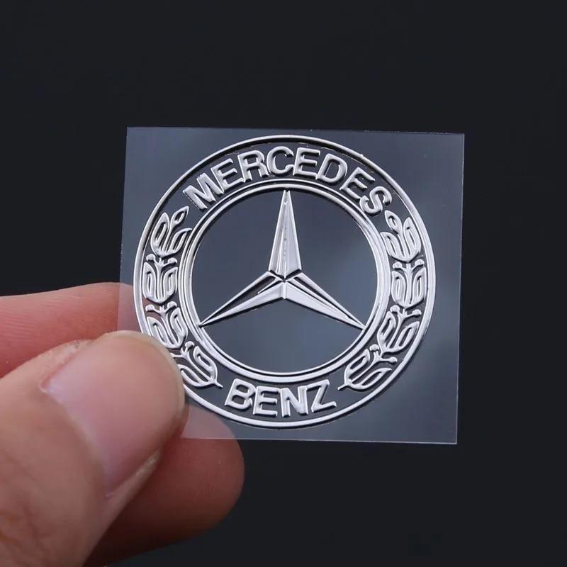 Car Emblem Stickers Waterproof DIY Fuel Tank For Mercedes Benz AMG E S C A B Class GLE GLS CLS GLC CLA GLA GLK GLB W205 W206W221 ZK9