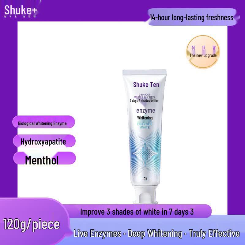 Зубная паста с отбеливающими ферментами Saky