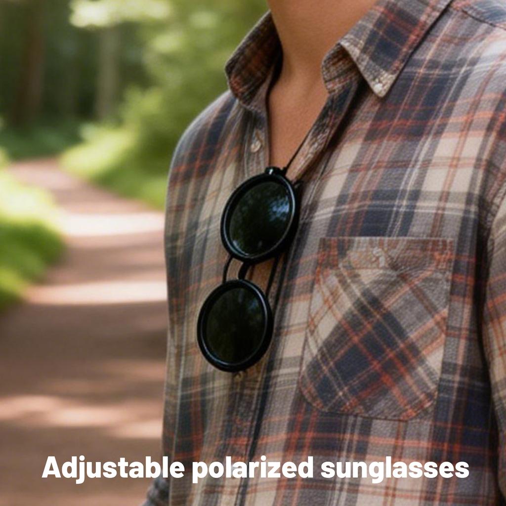 New, Handcrafted 2-400 9-stop Adjustable Neutral Density Filter Sunglasses, Adjustable Polarized Sunglasses, And Regular Sunglasses.