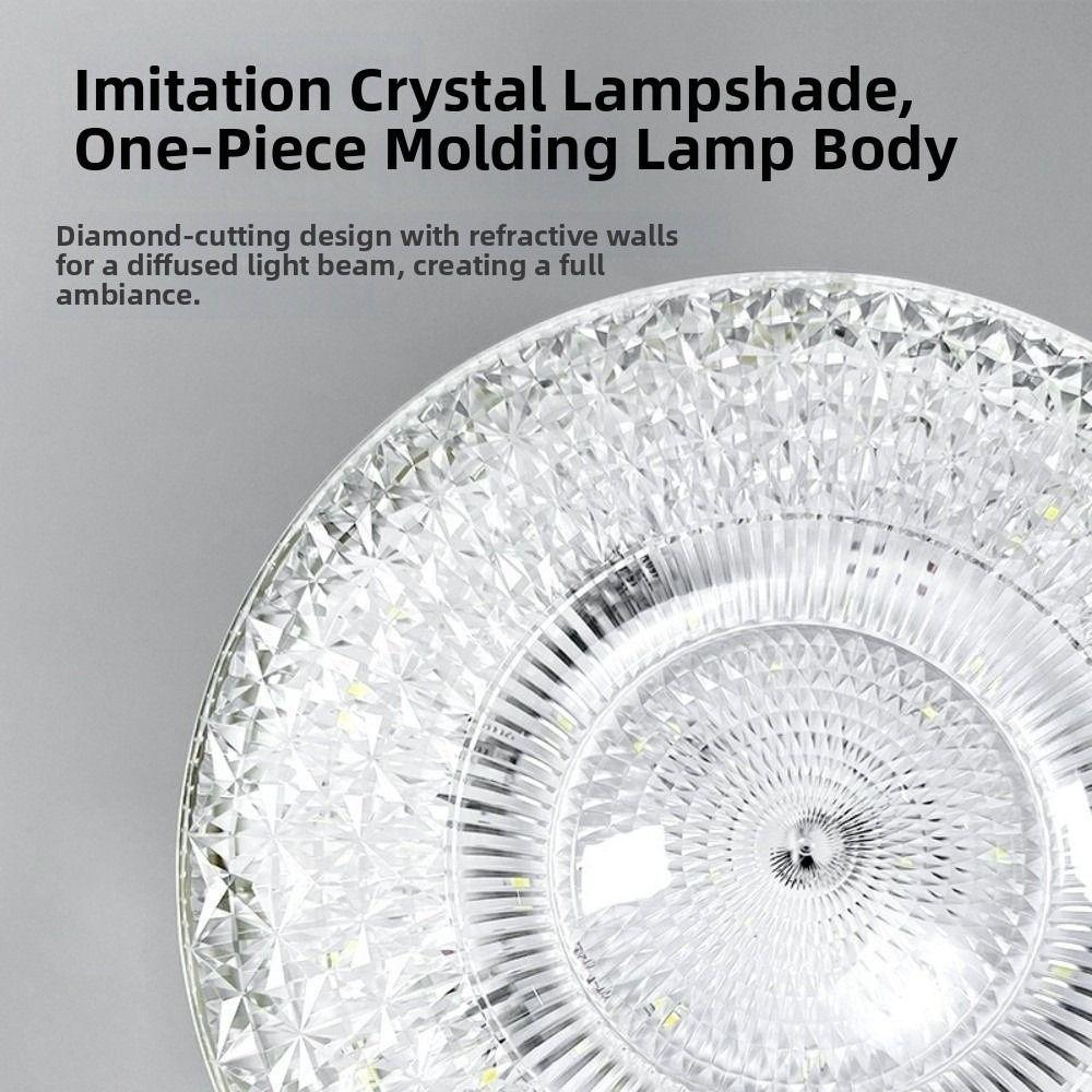 Eye-Protecting LED Crystal Lamp Energy-Saving E27 LED Light Ceiling Lighting Home Living Room