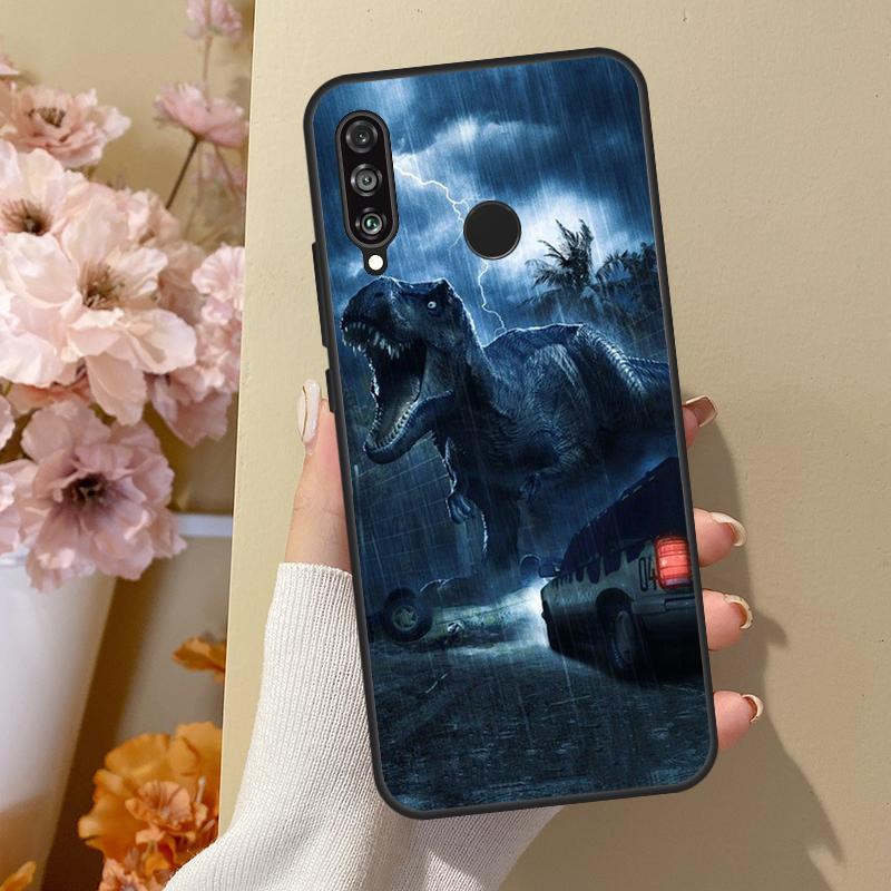 Jurassic Dinosaur For Huawei Nova Y70 Y91 Y61 Y73 Y72 Y90 Y60 12s 12i 11i 8i 9 10 SE P40 Lite P30 P60 Pro Case