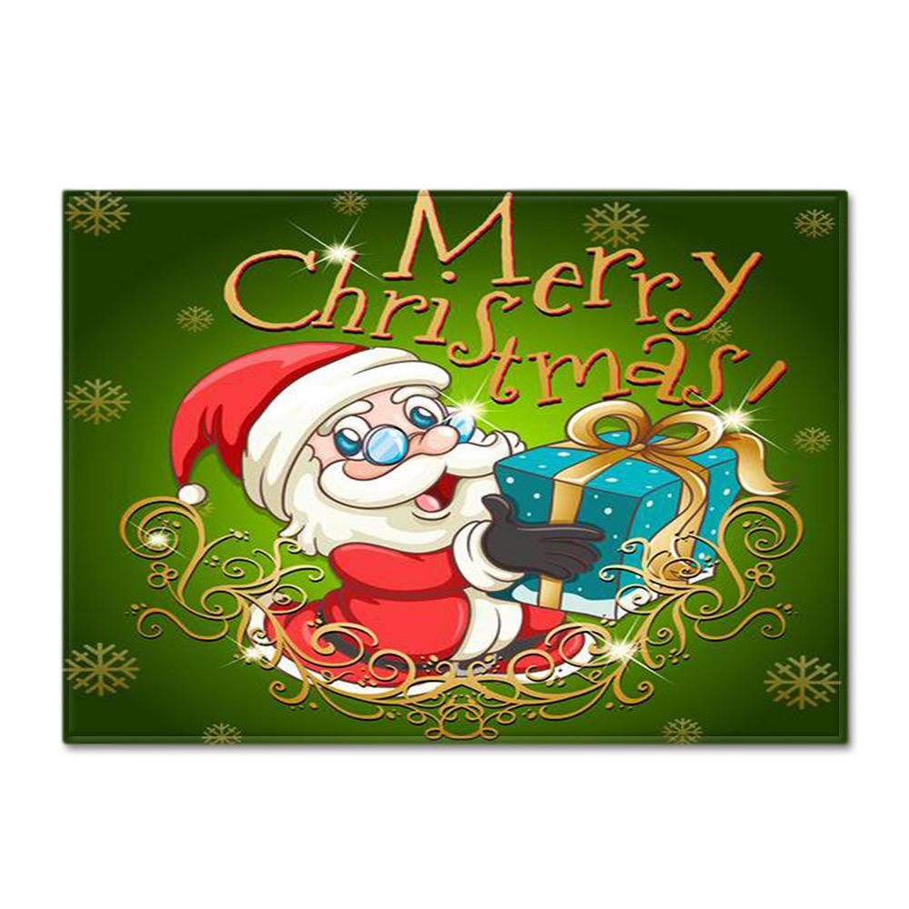 Christmas Living Room Floor Mat Bedroom Dining Room Carpet Carpet Doormat