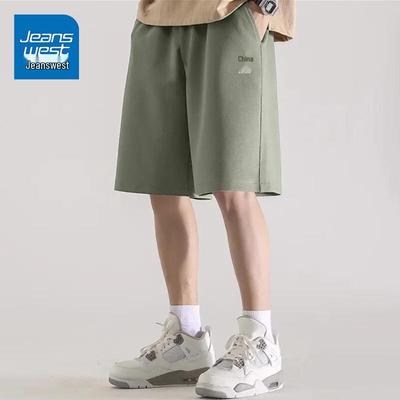 Jeanswest Herren Freizeit-Outdoor-Shorts aus reiner Baumwolle