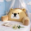 Children's Cartoon Bedside Upholstered Cushion - Soft Tatami Anti-Collision Pillow for Girls' Bedroom, No Headboard Required.