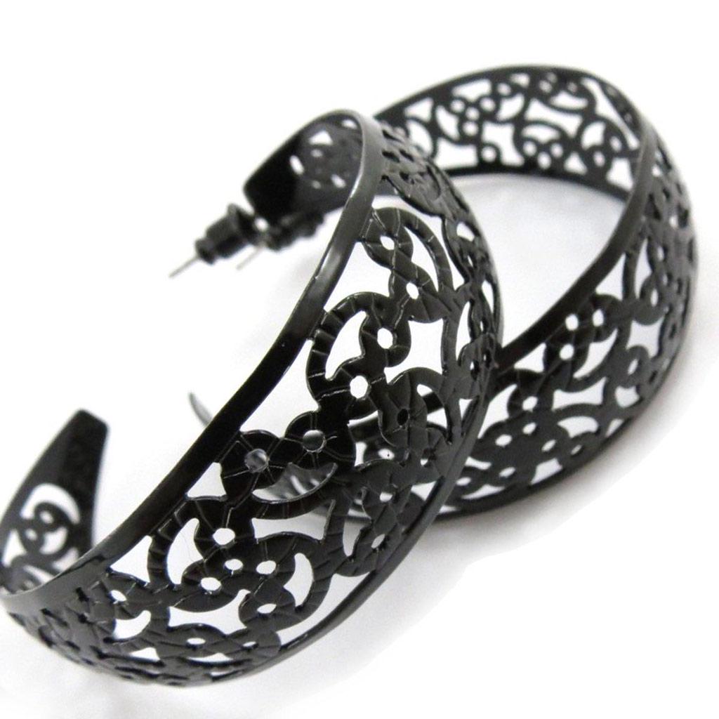 

Les Trésors De Lily [J5344] - черные дизайнерские обручи Carmen.