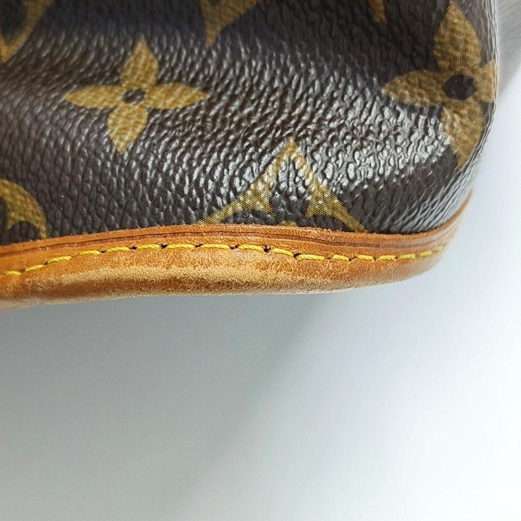 [Pre-Owned] Bosphore Small Brown Coated Canvas Monogram Crossbody Bag - Good #1OYWVB7