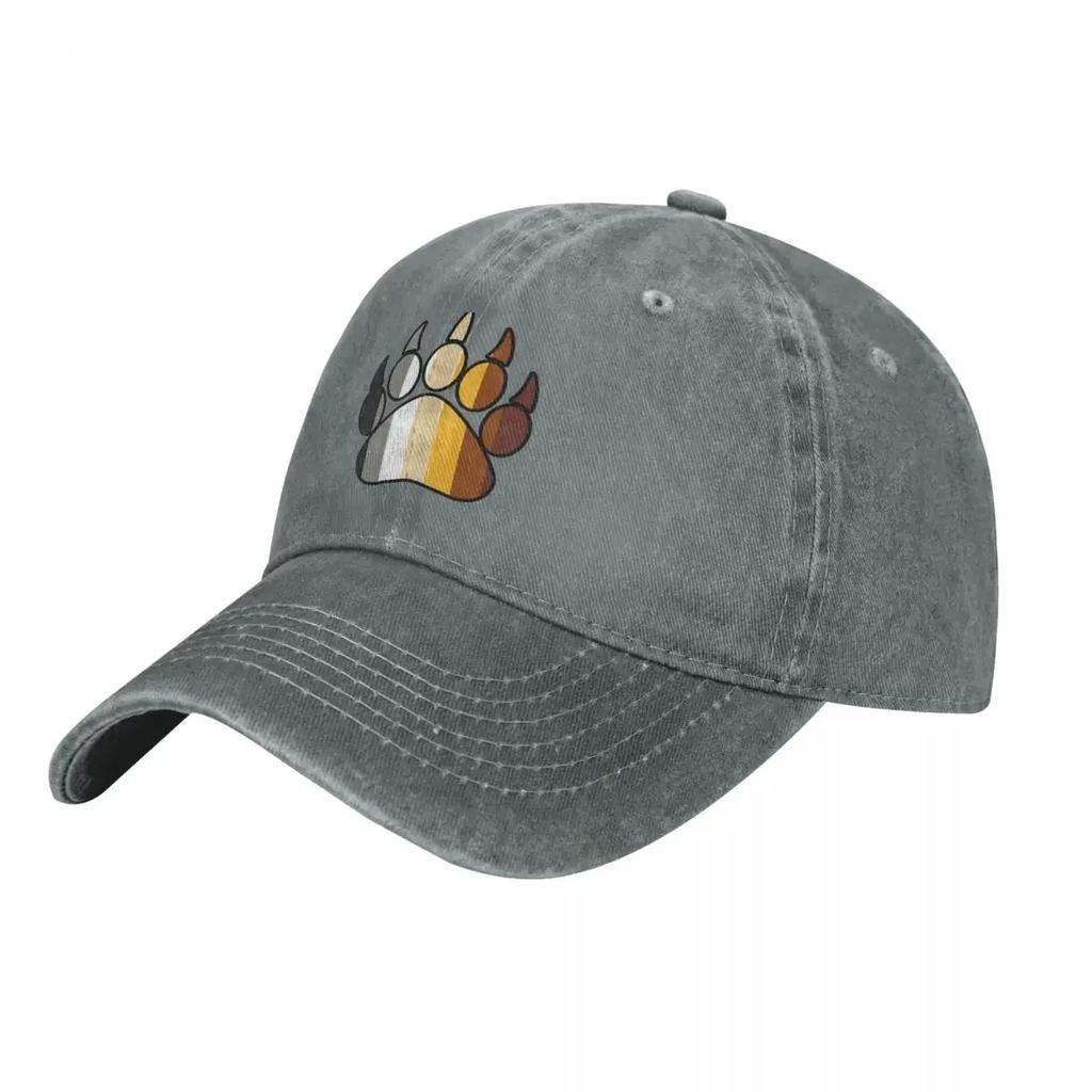 Bear Pride Paw Baseball Cap Gay Days Outdoor Sport Trucker Hat Summer Hot Sale Unisex Fitted Print Baseball Caps