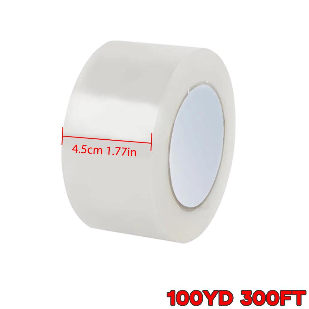 Clear Tape Packaging Tape Universal Box Sealing Tape Is Suitable for Office, Home, School, Mailing, Packing and Shipping