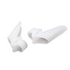 2Pcs Silicone Toe Separator Corrector Orthotics Straightener Silicone Separator