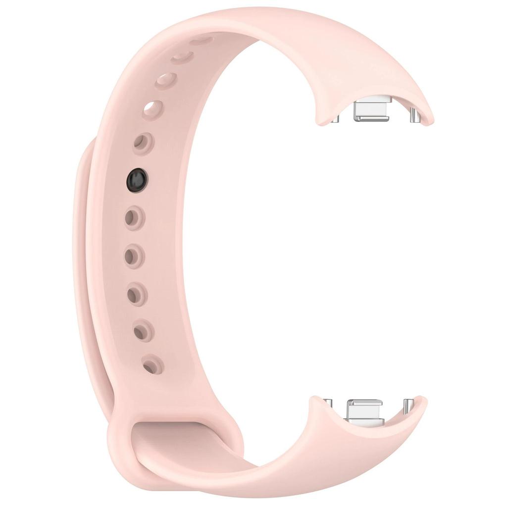 Official Silicone Strap For Xiaomi Mi Band 11 10 9 8 Sport Metal Button Bracelet Wristband For Miband 9 8 Replacement Accessories Belt
