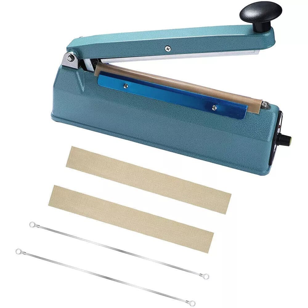 

6PCS X 400mm Pulse Sealing Machine For Wire Sealing Manual Heat Sealing Components And PTFE Tape Set For Home Tools