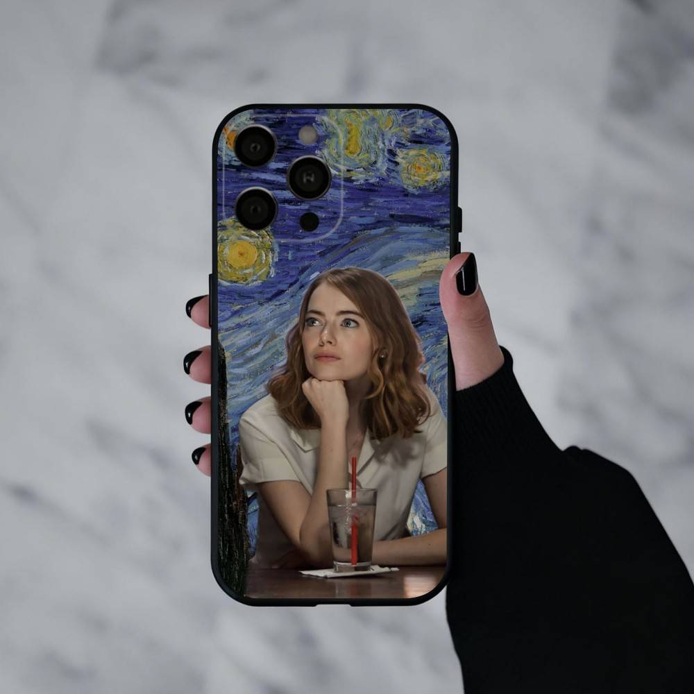 Oscar-Winner E-Emma S-Stone Phone Case Silicone Soft For IPhone 17pro 16 15 14 13 12 11 X XR Plus Pro Max Plus