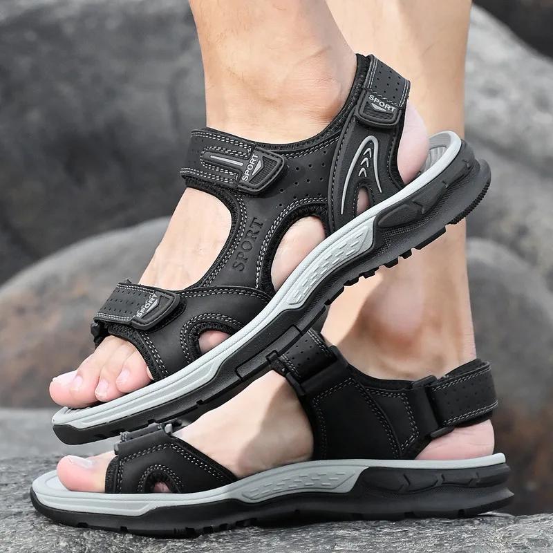 Fashion Summer Men‘s Sandals Casual Comfortable Sandals  New Designer Sneakers Lightweight Outdoor Wear Beach Sandals Men's Shoes