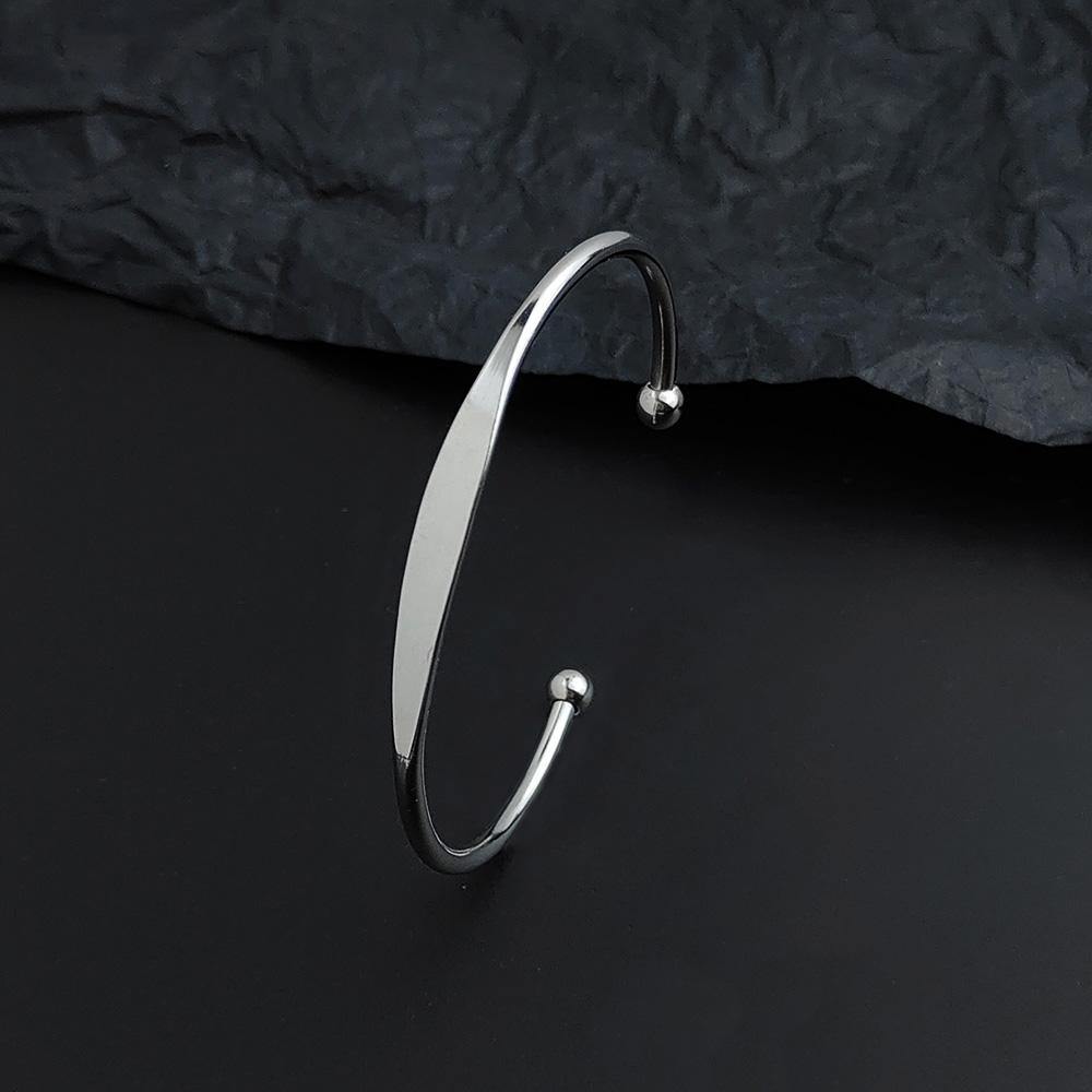 New Spherical Colorful C-shaped Opening Adjustable Bracelet, High Quality Gold Plated Women's Bracelet, Wedding Party Jewelry
