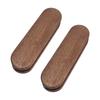 2Pcs Wooden BBQ Plate Handle Burn Protection Insulated Grips Portable Grill Pan Handle  Camping